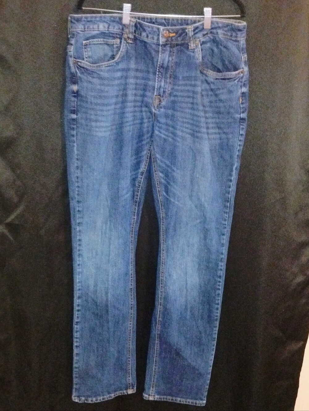 Buffalo David Bitton men’s Ash slim-fit jeans, size 36 × 34